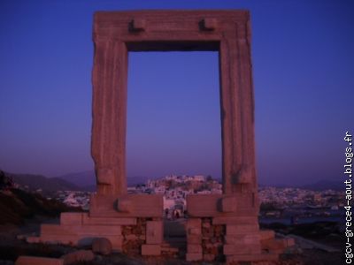 Porte de Bacchus à Naxos